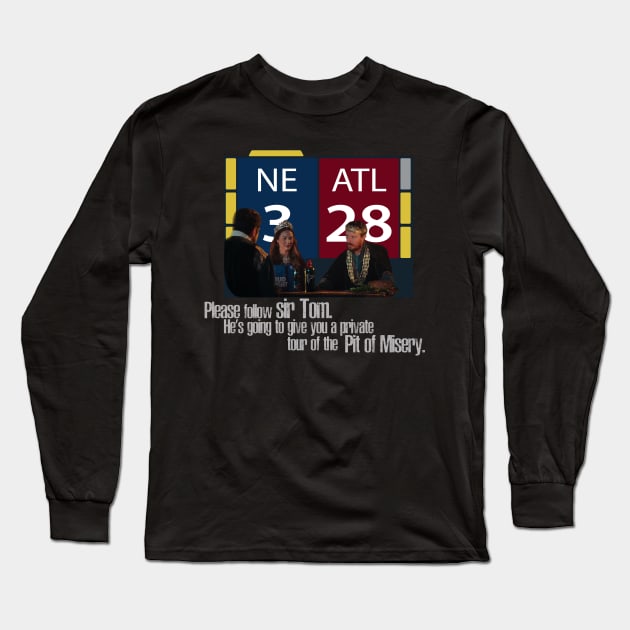 Pit Of Misery Long Sleeve T-Shirt by pjsignman